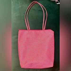 Carlos Falchi Pink Tote Bag
